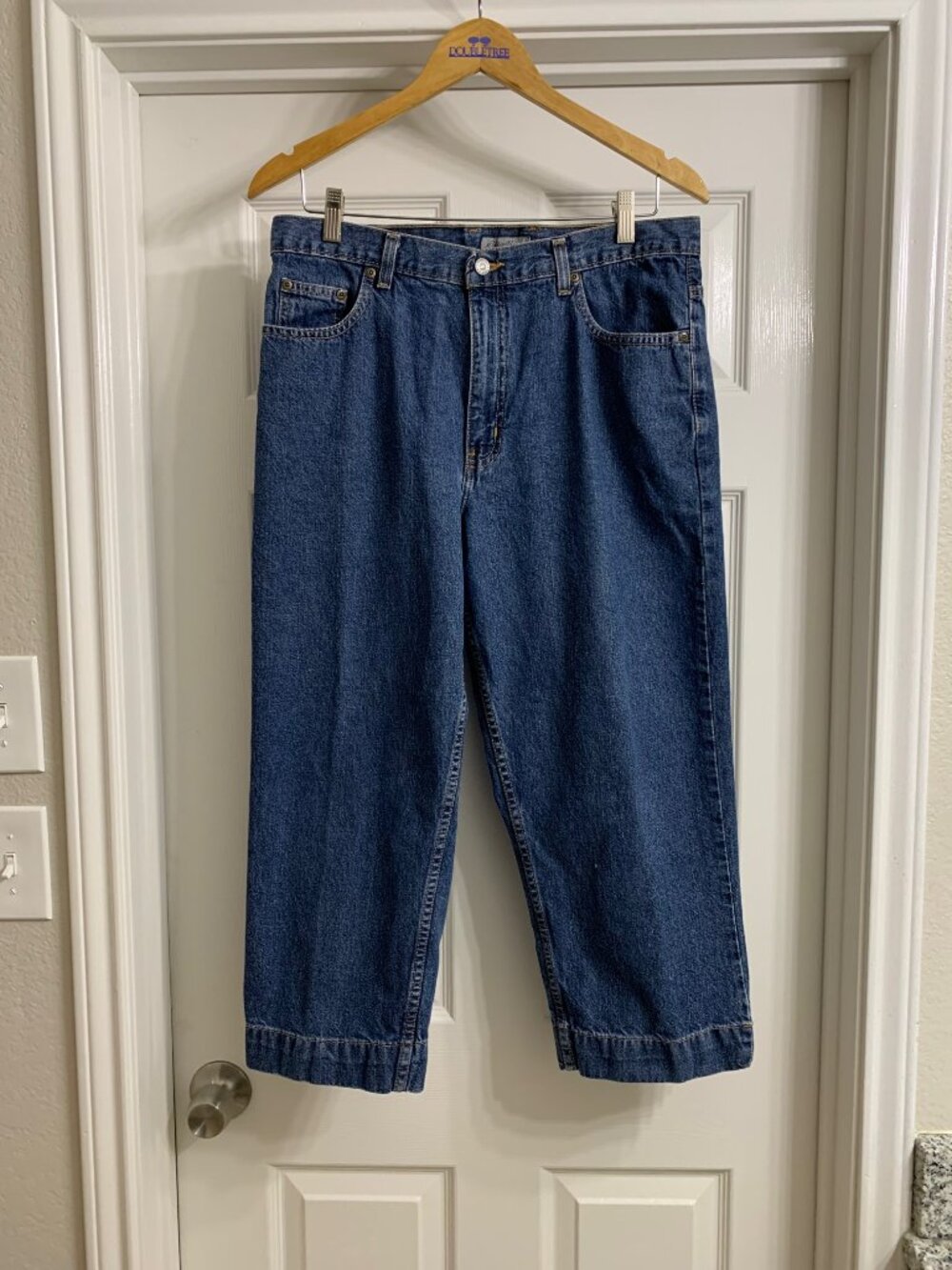 Eddie Bauer Brand Women's Cropped Jeans, Size 14
